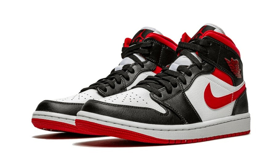 Jordan 1 Mid Gym Red Black White