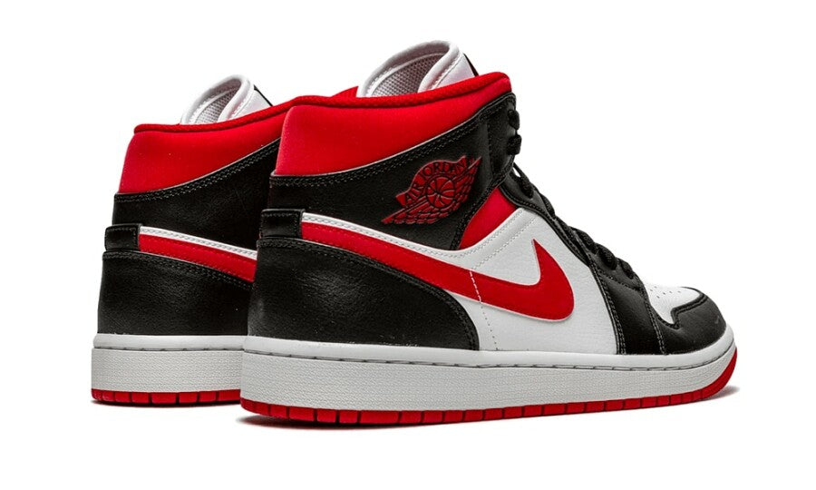 Jordan 1 Mid Gym Red Black White