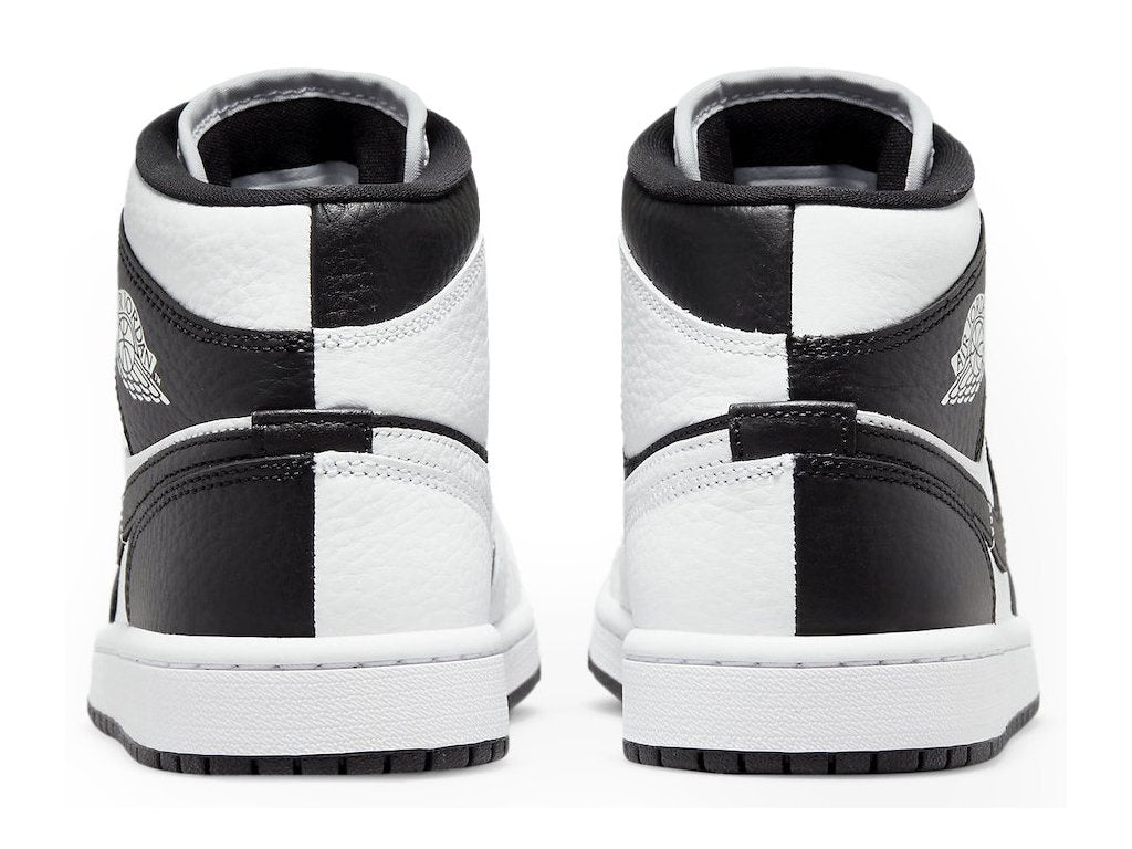 Air Jordan 1 Mid Split Black White (W)
