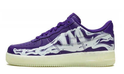 Nike Air Force 1 Low '07 QS Purple Skeleton Halloween (2021)