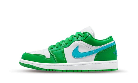 Air Jordan 1 Low Lucky Green Aquatone (W)