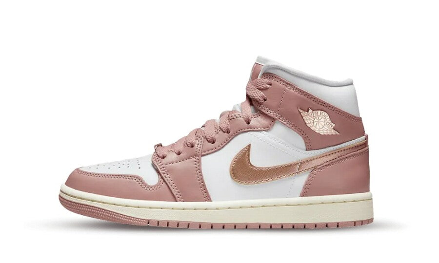 Air Jordan 1 Mid SE Red Stardust (W)