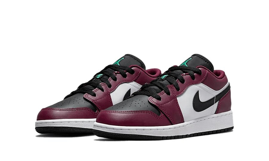 Air Jordan 1 Low Dark Beetroot Roma Green (GS)