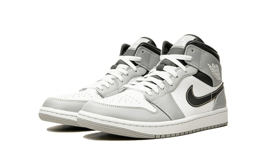 Air Jordan 1 Mid Light Smoke Grey Anthracite