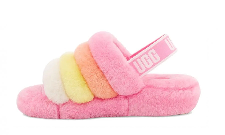 UGG Fluff Yeah Slide Sachet Pink Multi