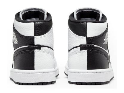 Air Jordan 1 Mid Split Black White (W)