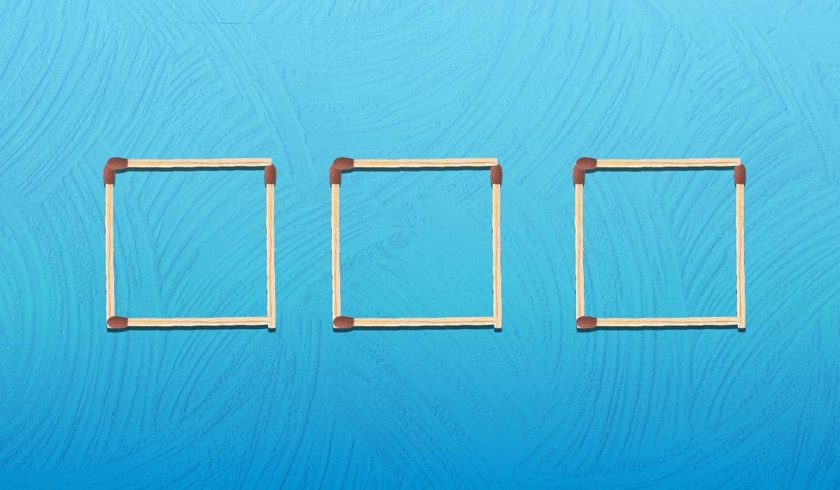 Stačí pohnout 2 sirkami, abyste ukázali, že je půl šesté: náročný IQ test