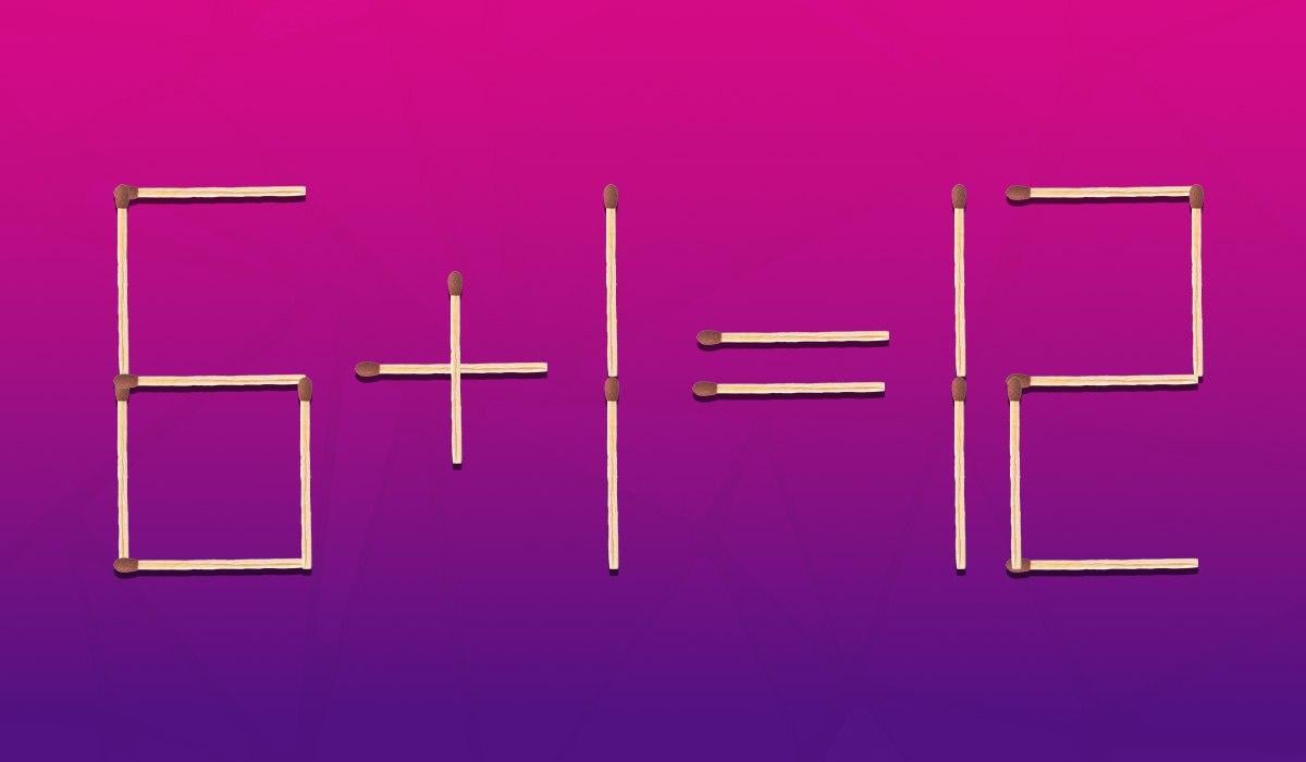 Opravte chybu posunutím pouze jedné zápalky: IQ test