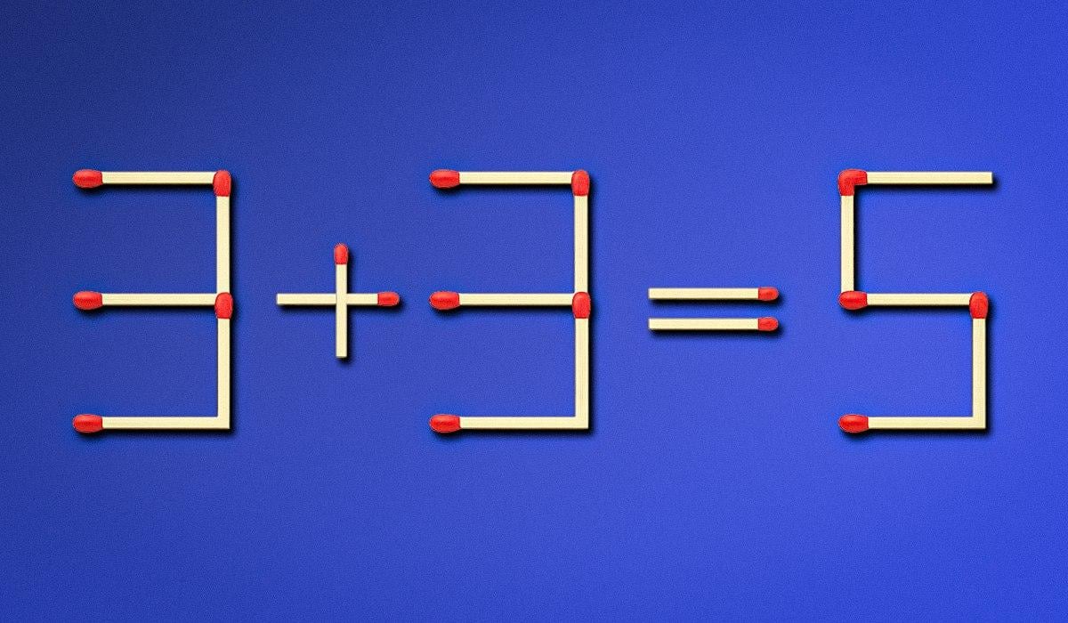 Pro opravu chyby musíte přehodit jednu shodu: rychlý IQ test