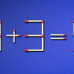 Musíte otočit jednu sirku, abyste ji správně trefili: rychlý test IQ test Musíte otočit jednu sirku, abyste ji správně trefili: rychlý test