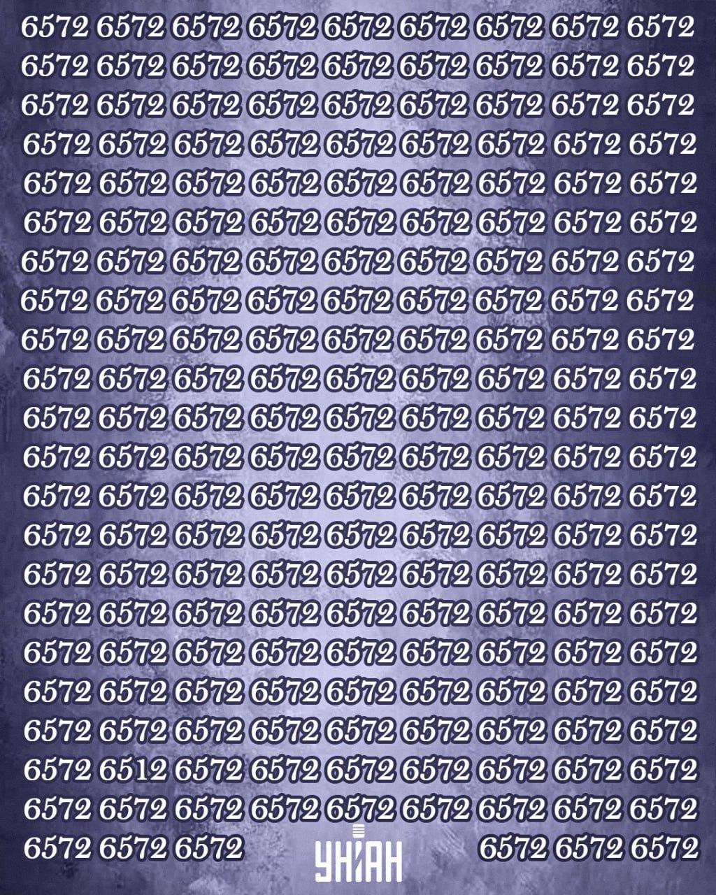 Pouze 1 % lidí s vysokým IQ dokáže najít číslo 6512 za 12 sekund: super obtížná logická hra