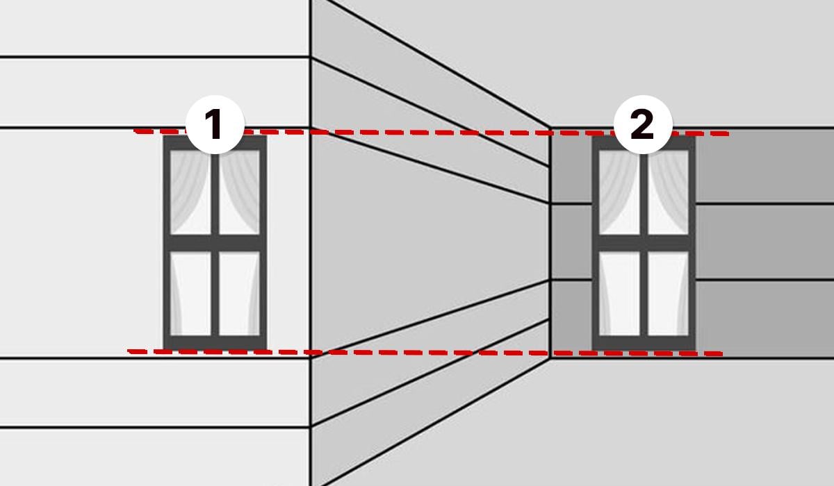 Okna jsou stejná / koláž Moje
