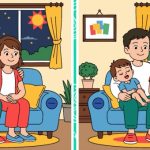 IQ Challenge: Najděte 3 rozdíly na obrázku přátelské rodiny za