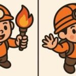 IQ test: najděte 3 rozdíly na obrázku chlapce s baterkou