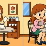 Super IQ test: najděte 3 rozdíly na obrázku dívky pijící